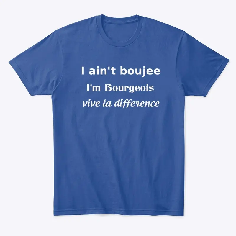 I'm Bourgeois